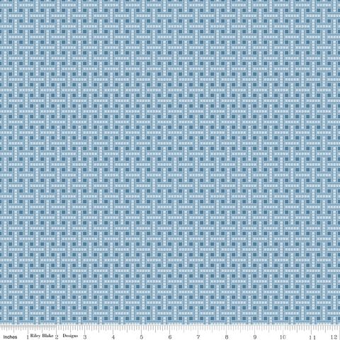 FLUTTER & BLOOM GARDEN TRELLIS BLUE