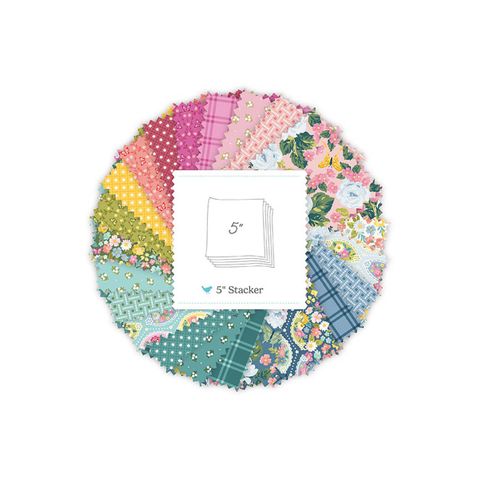 FLUTTER & BLOOM 5" STACKER 42 PCS