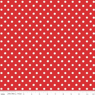 MAKE MERRY BUTTON SPOTS RED