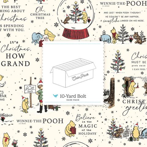 WINNIE-THE-POOH CHRISTMAS 9.1MT CASE PACK 21 BOLTS