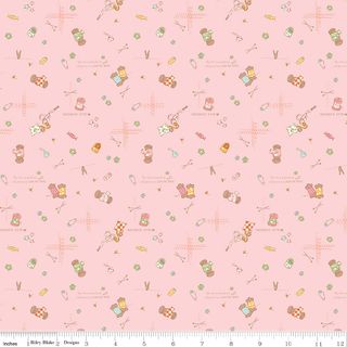 DIARY IN STITCHES SEWING BOX PINK