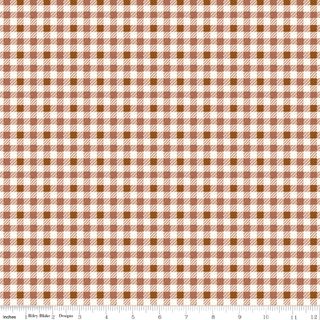DIARY IN STITCHES PLAID BROWN