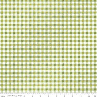 DIARY IN STITCHES PLAID GREEN