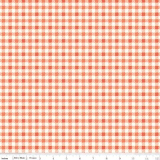 DIARY IN STITCHES PLAID SALMON