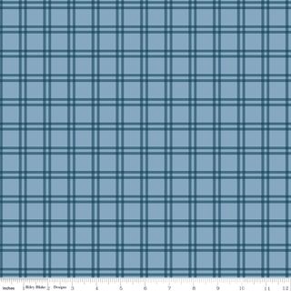 FLUTTER & BLOOM PICNIC PLAID BLUE