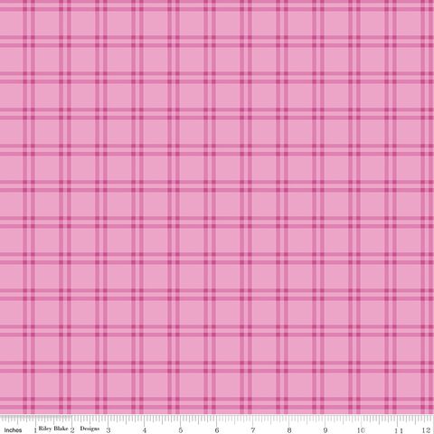 FLUTTER & BLOOM PICNIC PLAID PINK