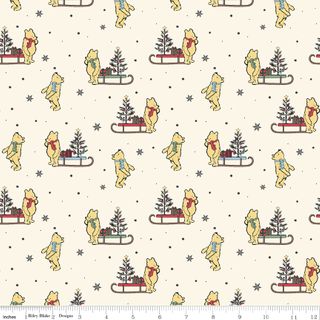 WINNIE-THE-POOH CHRISTMAS SLEDS CREAM