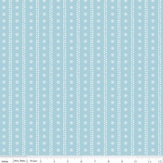 WINNIE-THE-POOH CHRISTMAS STRIPES BLUE