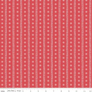 WINNIE-THE-POOH CHRISTMAS STRIPES RED