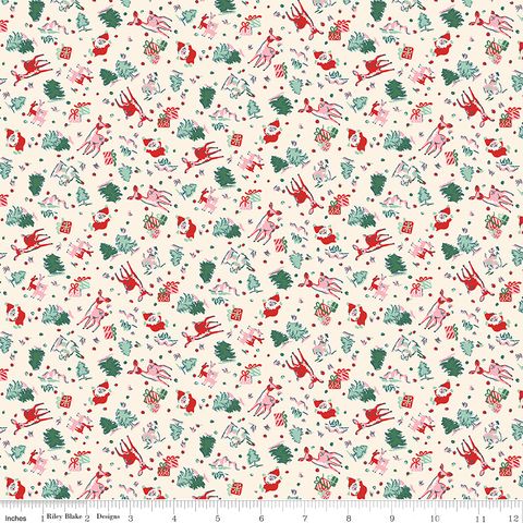 MAKE MERRY WOODLAND IVORY
