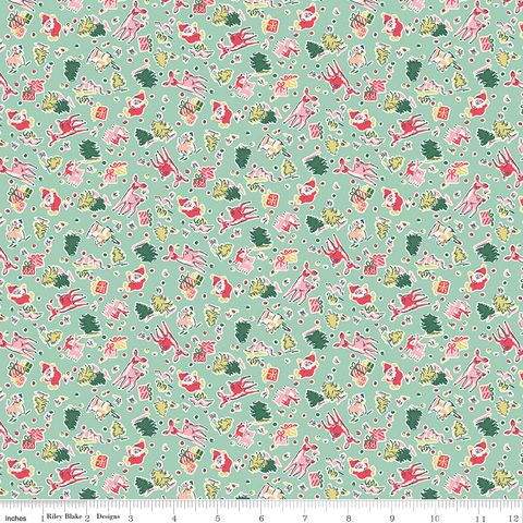 MAKE MERRY WOODLAND SEAFOAM