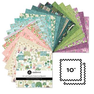 VICTORIAN GARDEN 10" SQUARE