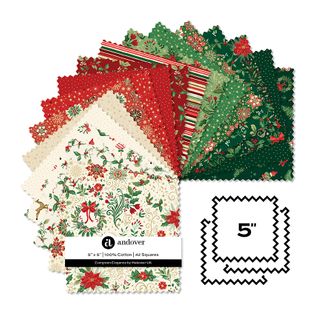 EVERGREEN ELEGANCE 5" SQUARE