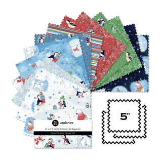 FROSTY FRIENDS  5" SQUARE