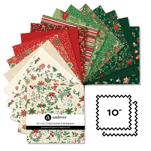 EVERGREEN ELEGANCE 10" SQUARE