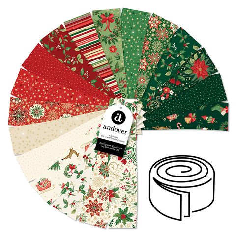 EVERGREEN ELEGANCE 2.5" ROLL