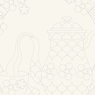 TEATIME SASHIKO NATURAL