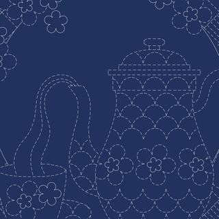 TEATIME SASHIKO NAVY