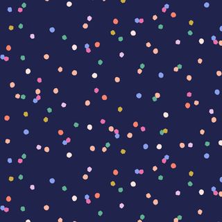 LUCKY CHARMS CONFETTI NAVY