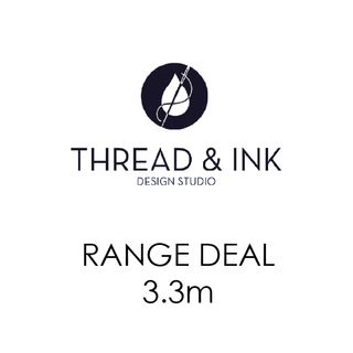 RANGE DEAL COUNTRY SEWING 8 SKUS 3.3MT