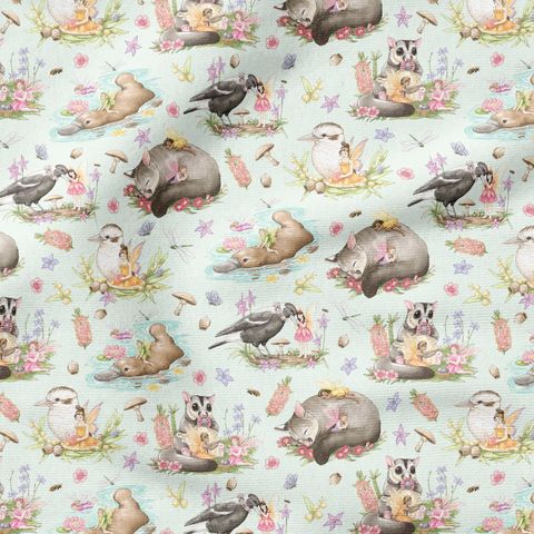 AUSTRALIAN FAIRY FRIENDS ALLOVER