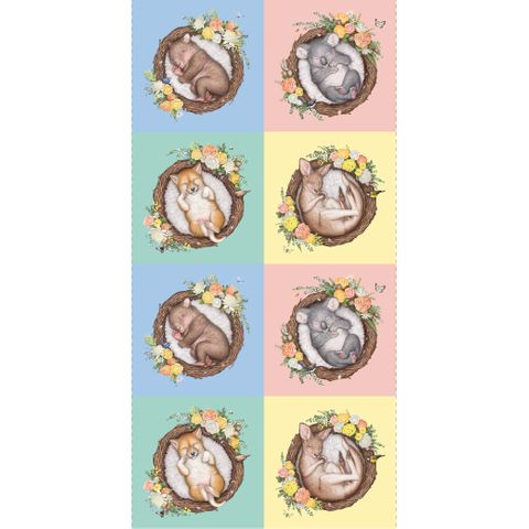NATIVE NURSERY  BLOCK PANEL