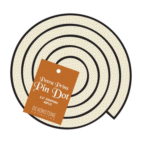 PETRA PRINS PIN DOTS 2.5" STRIPPERS 40PCS