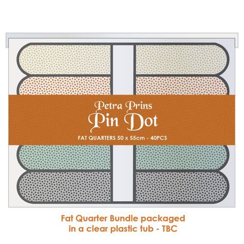 PETRA PRINS PIN DOTS FQ 40PCS