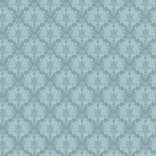 MOLLY & MAY BLUE DAMASK