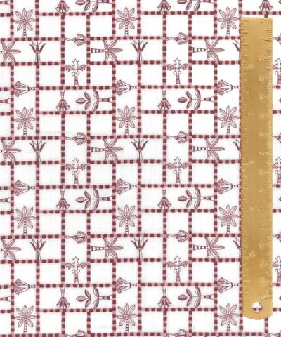 TANA LAWN AW26 PALM TRELLIS