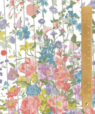 BRIDGERTON BOUQUET PARADE STRIPE - METALLIC