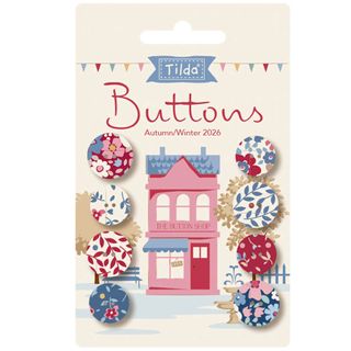 TILDA VILLAGE LIFE BUTTONS WINTER
