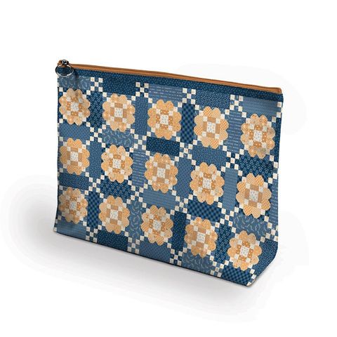 LORI HOLT DENIM & DAISY VINYL PROJECT BAG