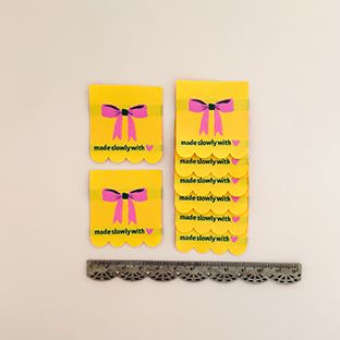 MINKI KIM MADE SLOWLY 2 WOVEN LABELS