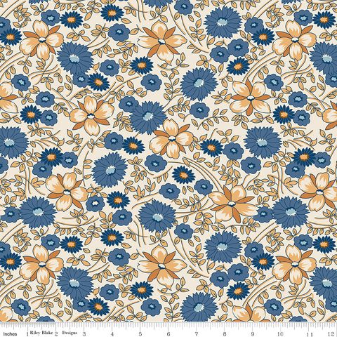 DENIM & DAISY 107/108" WIDE BACK PRAIRIE FLOWER MU