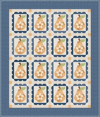 DENIM & DAISY SWEET GOLDEN PEARS QUILT STORE DISPL