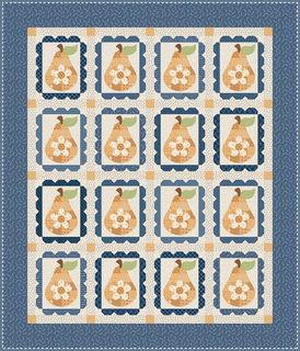 DENIM & DAISY SWEET GOLDEN PEARS QUILT STORE DISPL