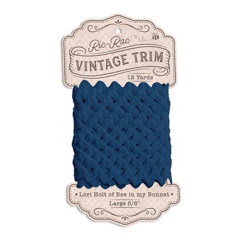 LORI HOLT VINTAGE TRIM LARGE OXFORD BLUE