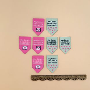 MINKI KIM EXTRA LOVE WOVEN LABELS