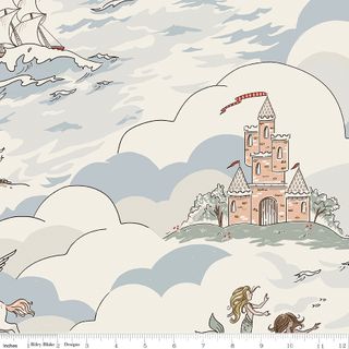 STORY LAND 107/108" WIDE BACK CREAM