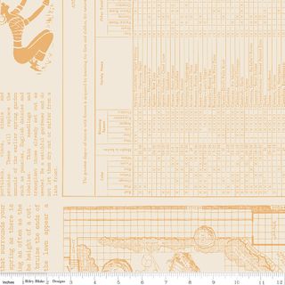 DENIM & DAISY 107/108" WIDE BACK FARMER'S ALMANAC