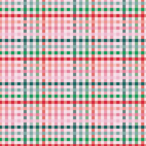 FUNDAMENTALS 1/4" CHECK PINK