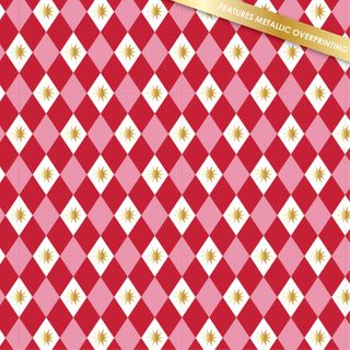 HOLLY JOLLY DIAMONDS METALLIC