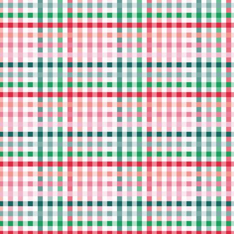 FUNDAMENTALS 1/4" CHECK WHITE