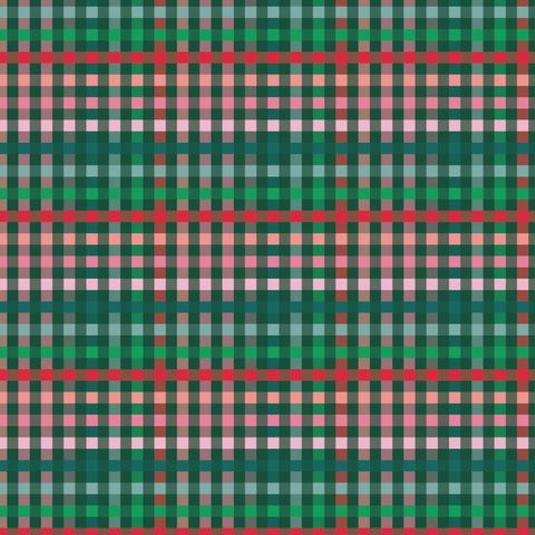 FUNDAMENTALS 1/4" CHECK GREEN