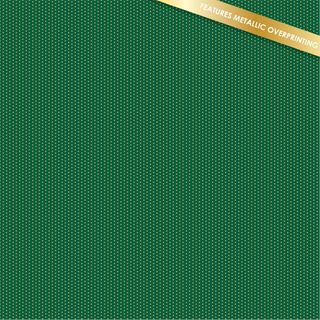 PINPRICKS GREEN - GOLD METALLIC