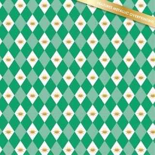 HOLLY JOLLY DIAMONDS METALLIC