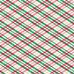 HOLLY JOLLY PLAID METALLIC
