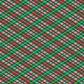 HOLLY JOLLY PLAID METALLIC