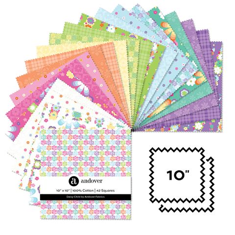 DAISY CHILD 10" SQUARE